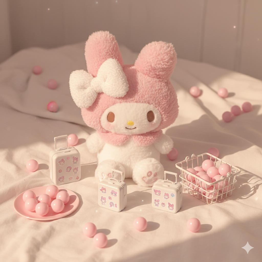 A-【Valise Kawaii Lucky Scoop】- Édition 14 po